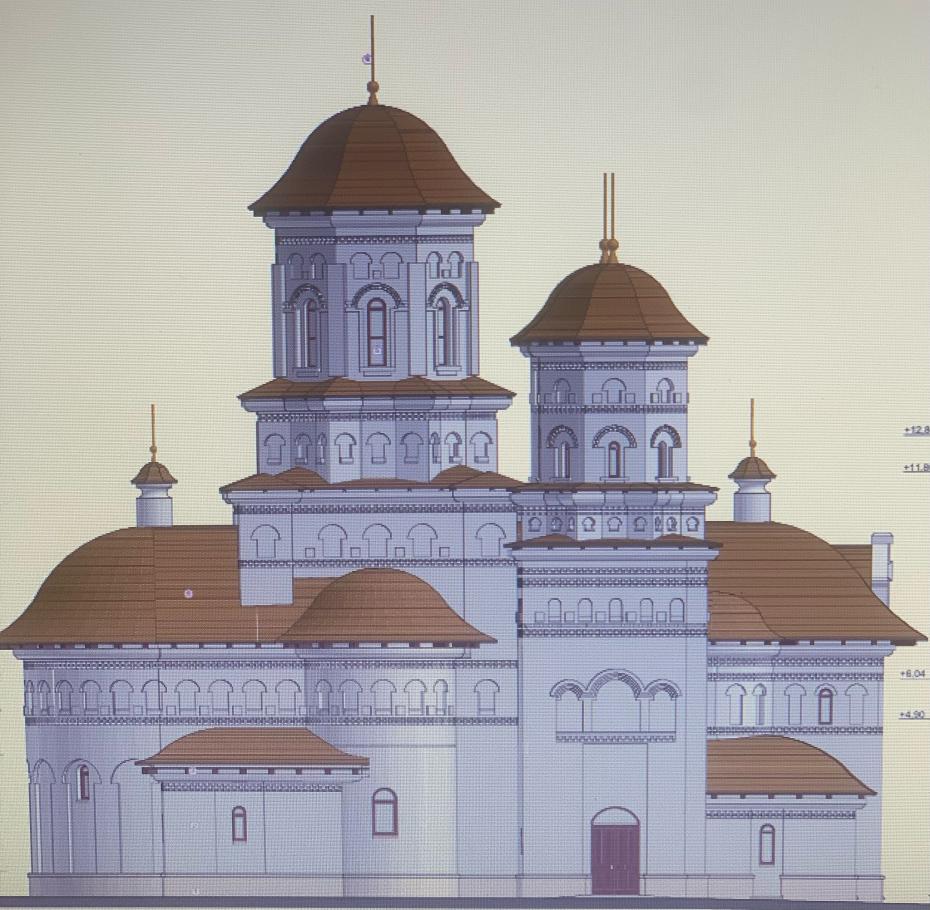 Biserica in constructie